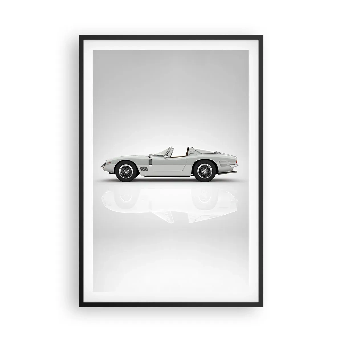 Affisch i svart ram - Ett löfte om lek - 61x91 cm