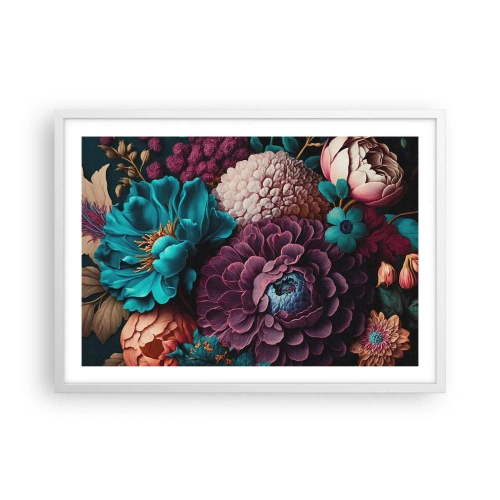 Affisch i vit ram - Natur i överflöd - 70x50 cm