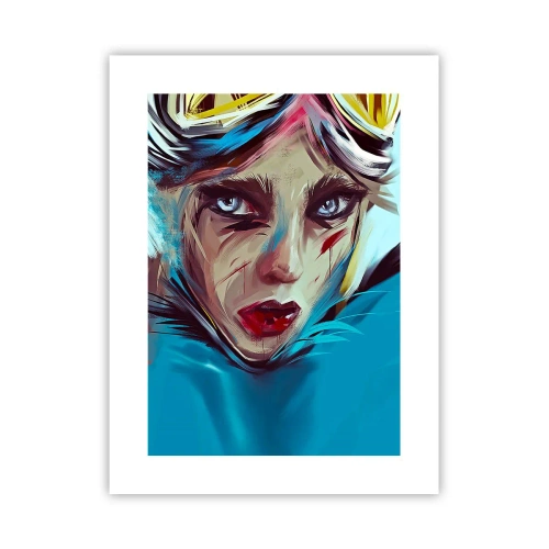 Affisch - Vägkämpe - 30x40 cm