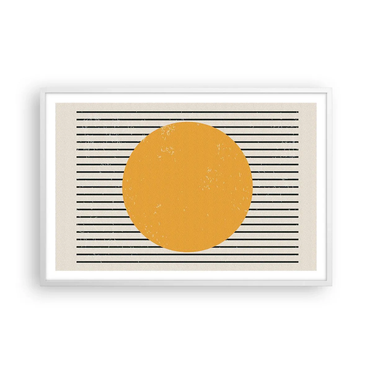 Affisch i vit ram - Enkelhetens kraft - 91x61 cm