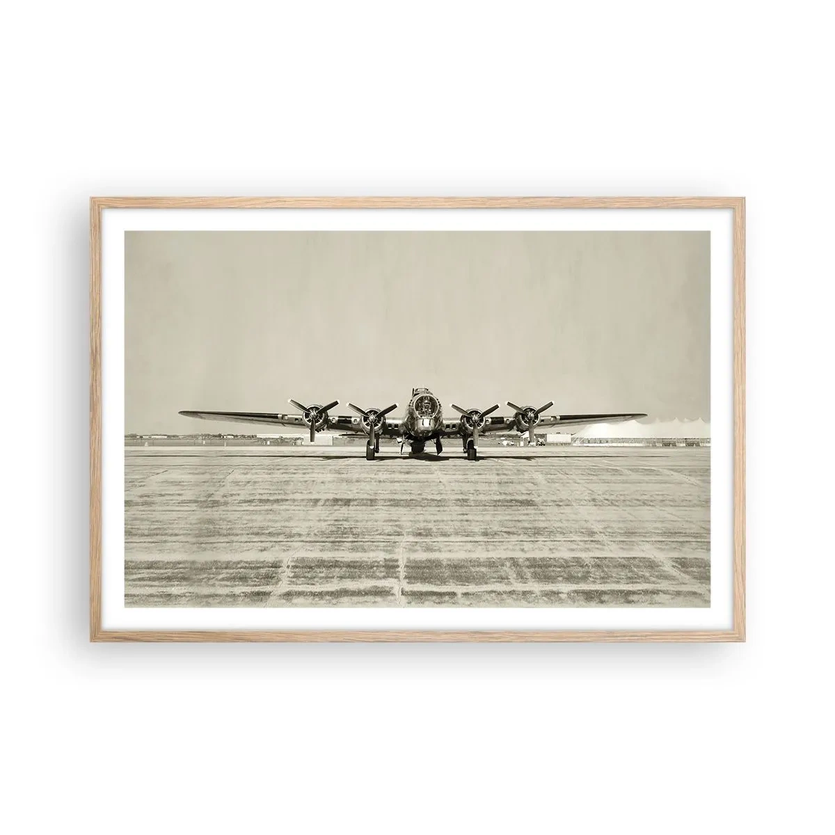 Affisch i ram av ljusek - Redo som vanligt - 91x61 cm