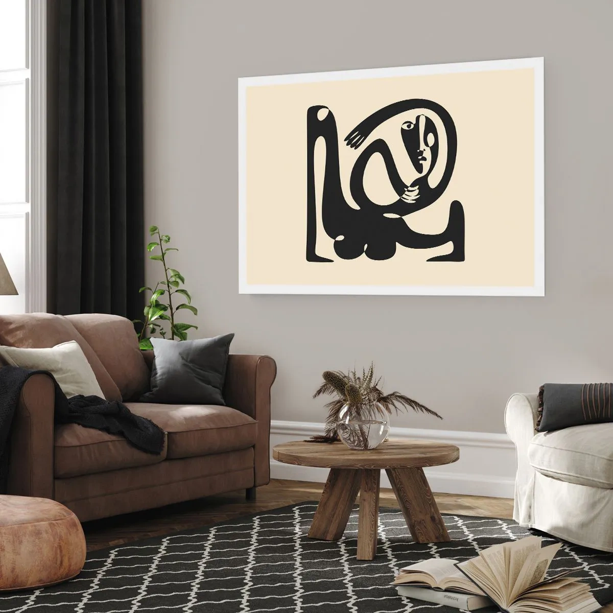 Affisch - Nästan Picasso - 100x70 cm