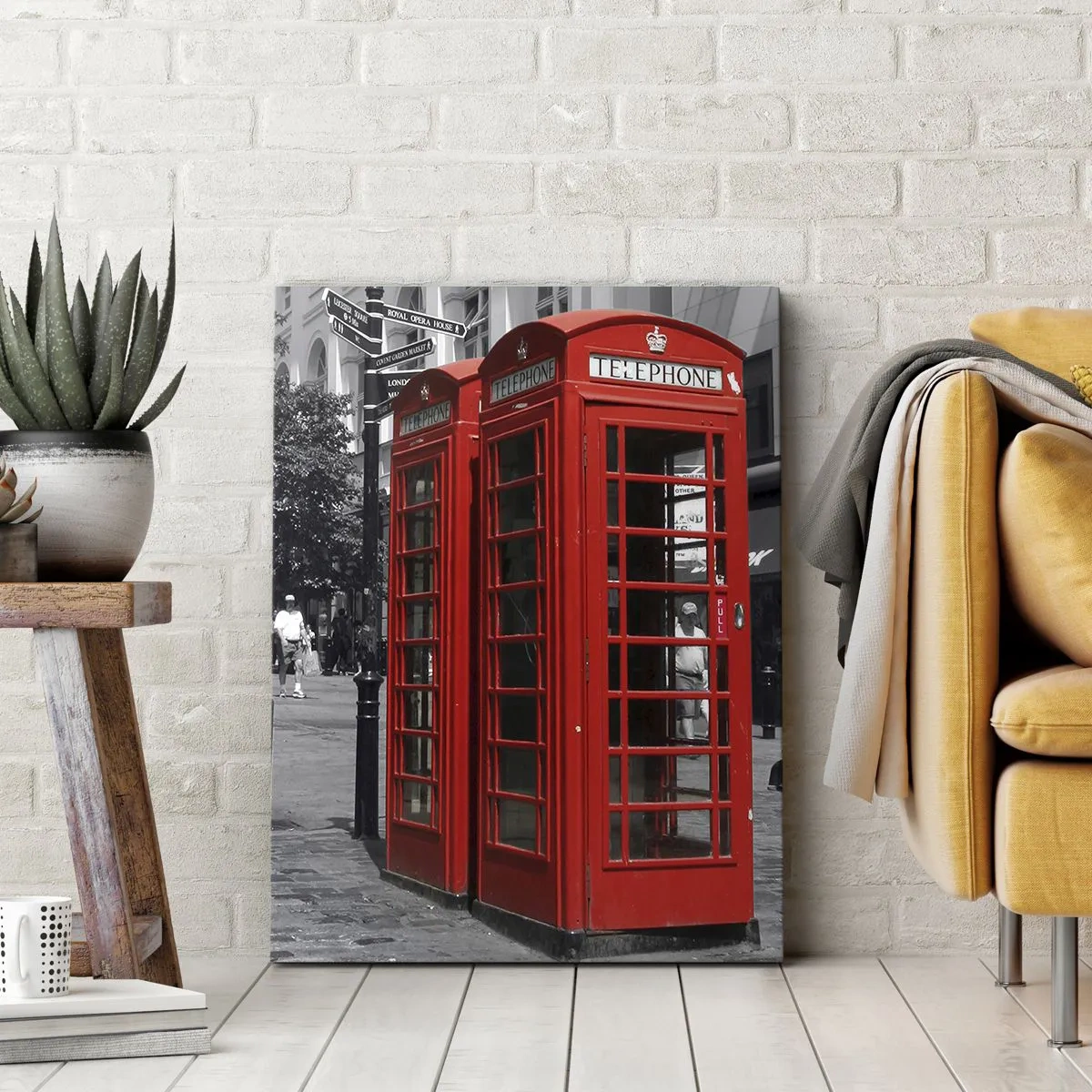 Canvastavla - Bild på duk - , - 65x120 cm