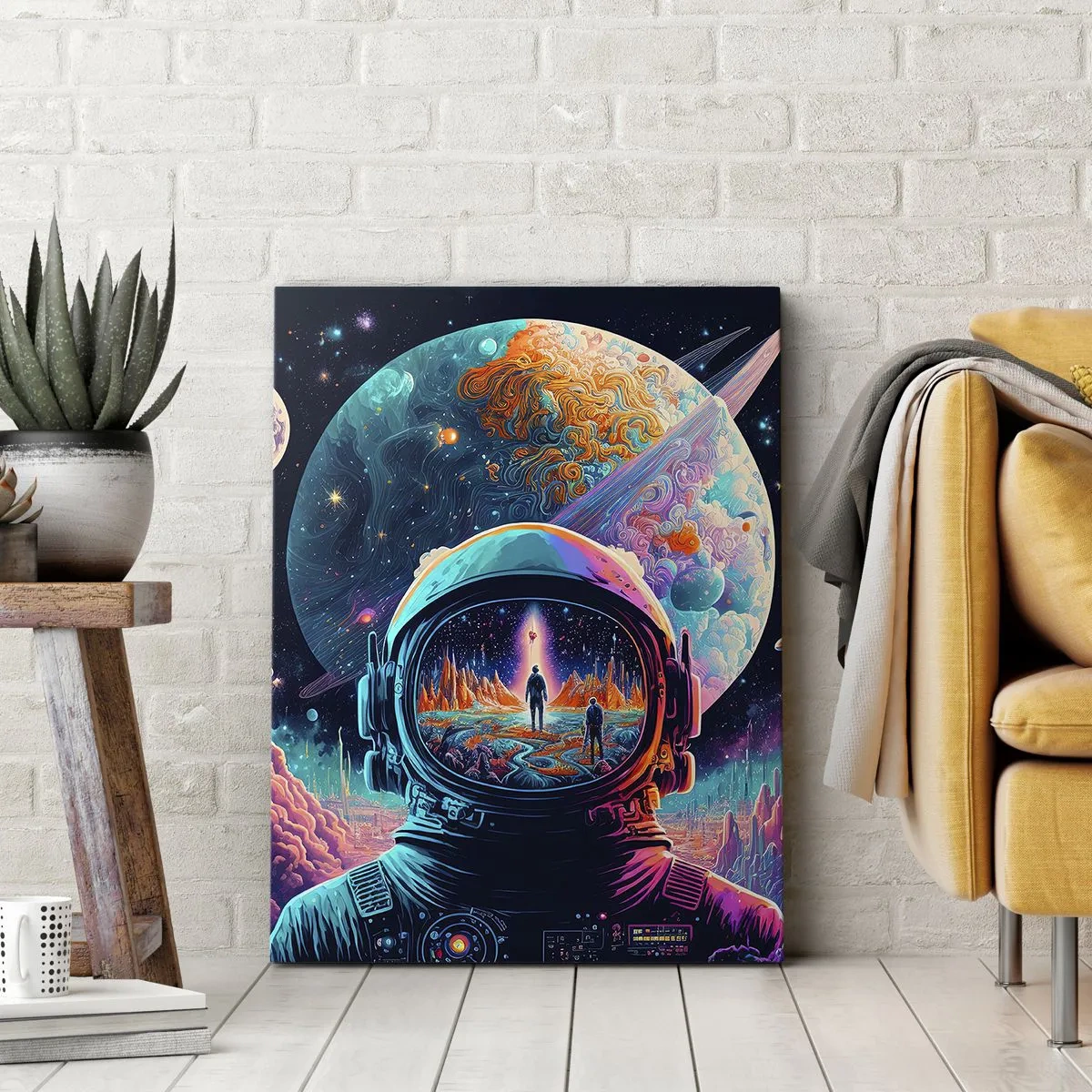 Canvastavla - Bild på duk - Filosofer har aldrig drömt - 50x70 cm