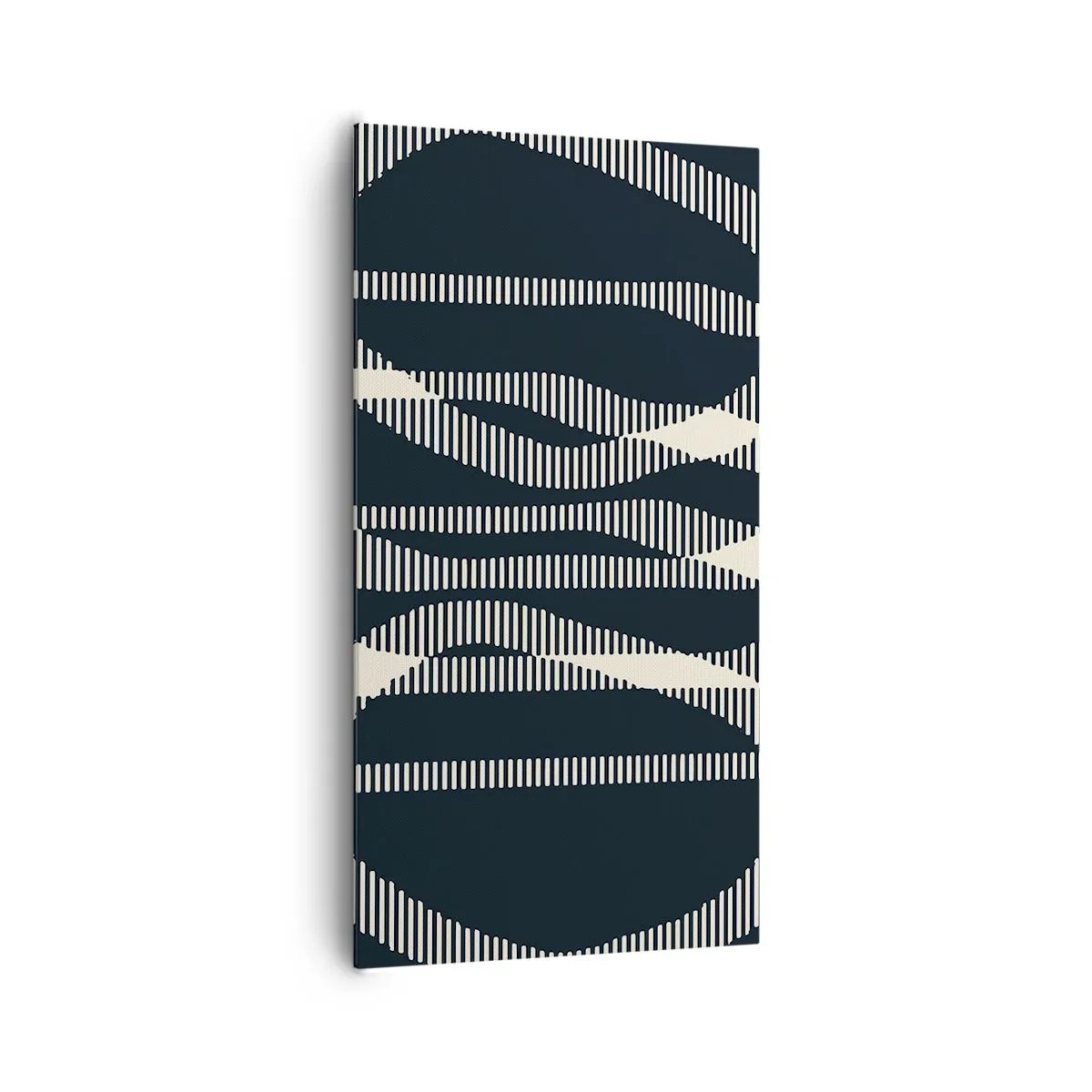 Canvastavla - Bild på duk - Försök att bryta mörkret - 65x120 cm