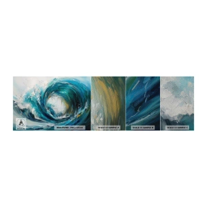 Provbit av fototapet Premium Sand - Havsportal - Hav, Vinka, Bit - 100x30 cm
