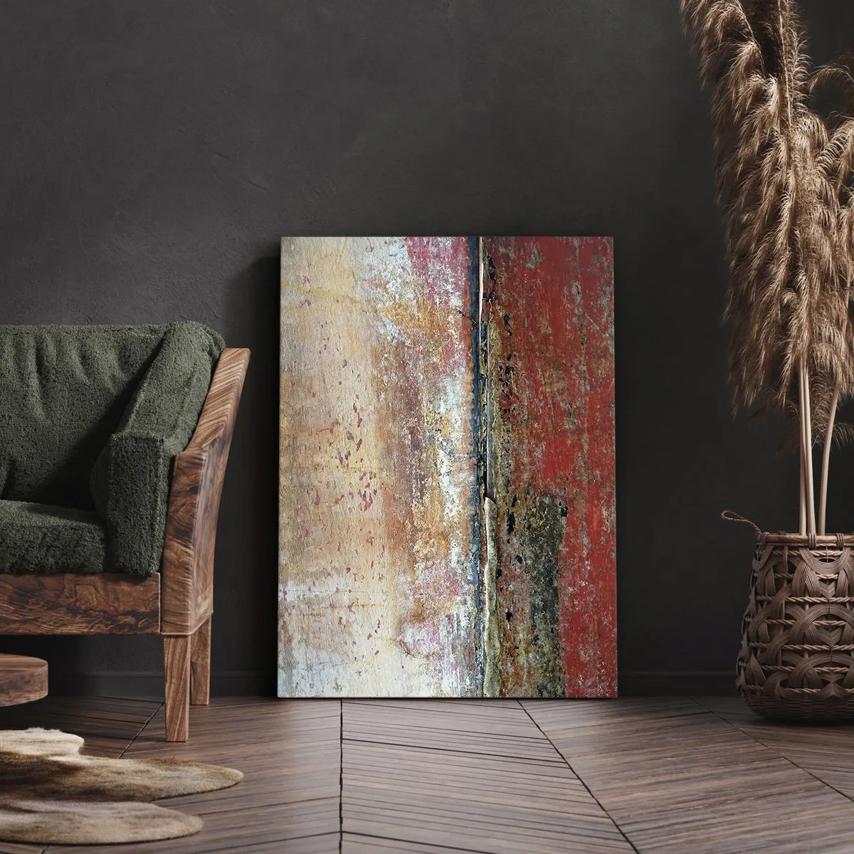 Canvastavla - Bild på duk - Kanske är det havet - 55x100 cm