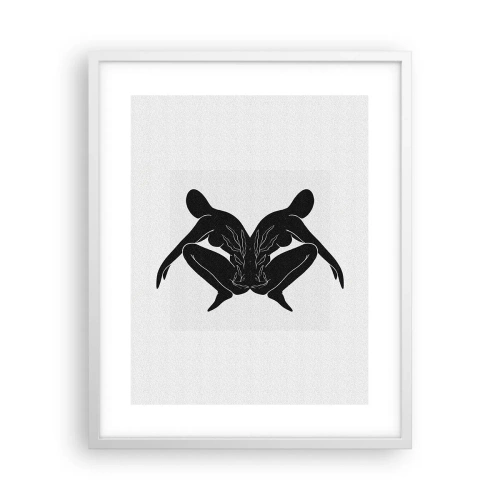 Affisch i vit ram - En delad själ - 40x50 cm