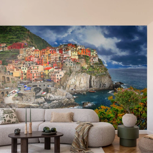 Fototapet på mått Standard Eco - I bergets famn - Landskap, Arkitektur, Italien