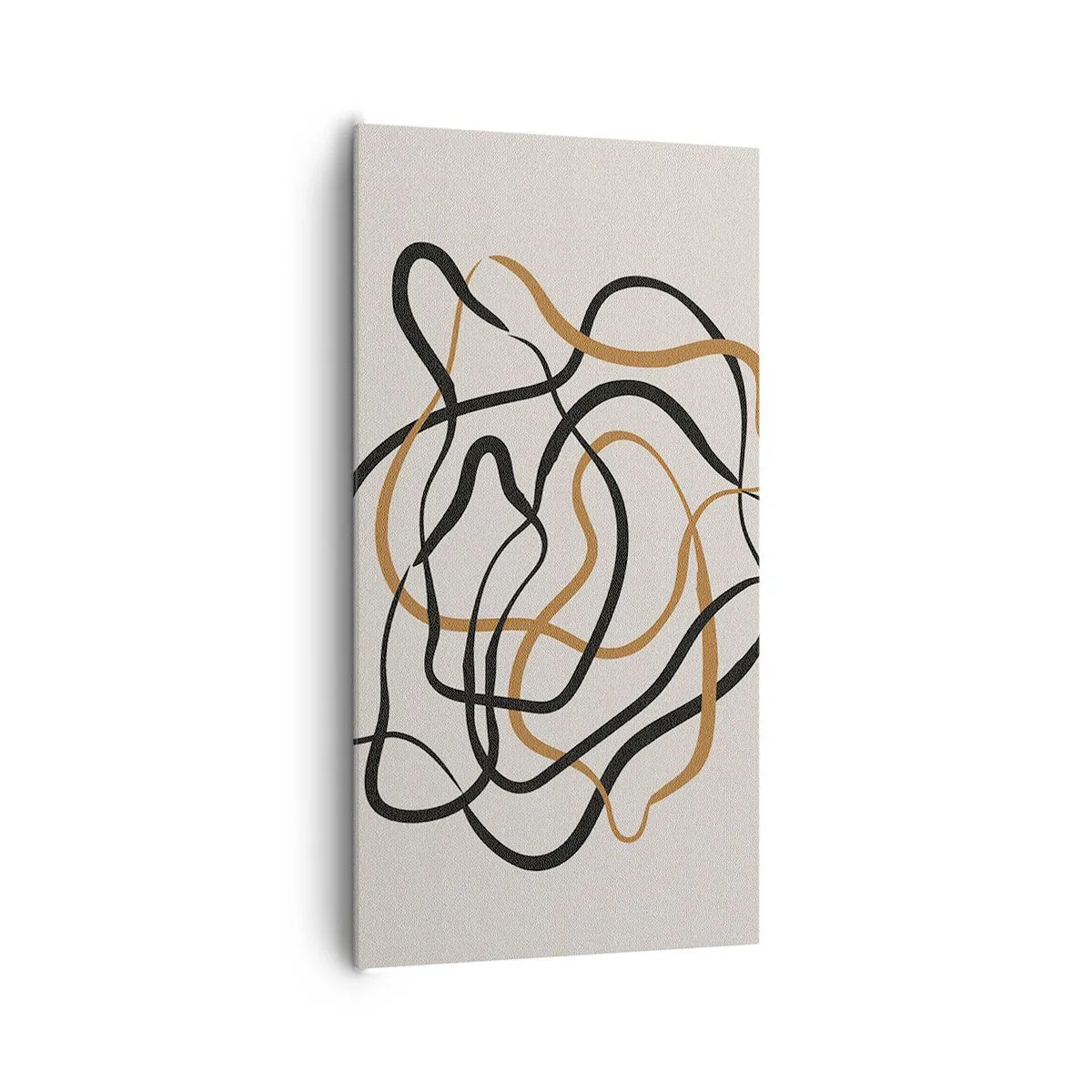 Canvastavla - Bild på duk - Allt har gått fel - 65x120 cm