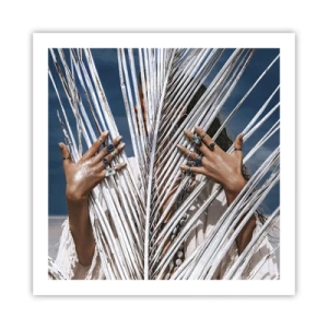 Affisch - Schamanens flickvän? - 60x60 cm