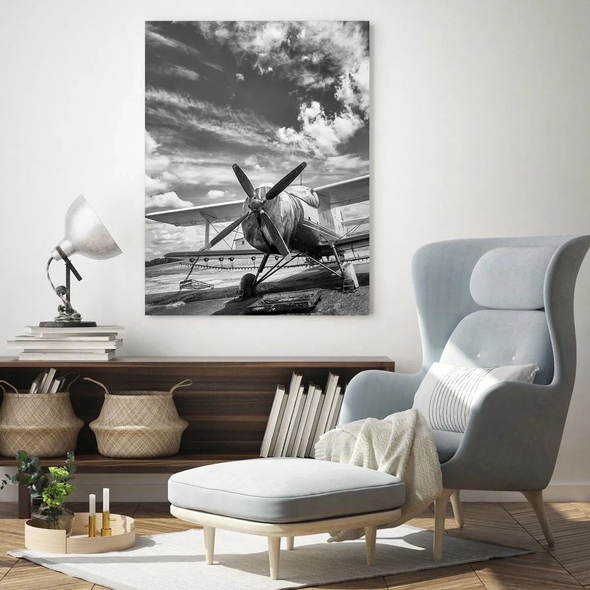Glastavla - Bild på glas - Jag kan inte vänta! - 80x120 cm