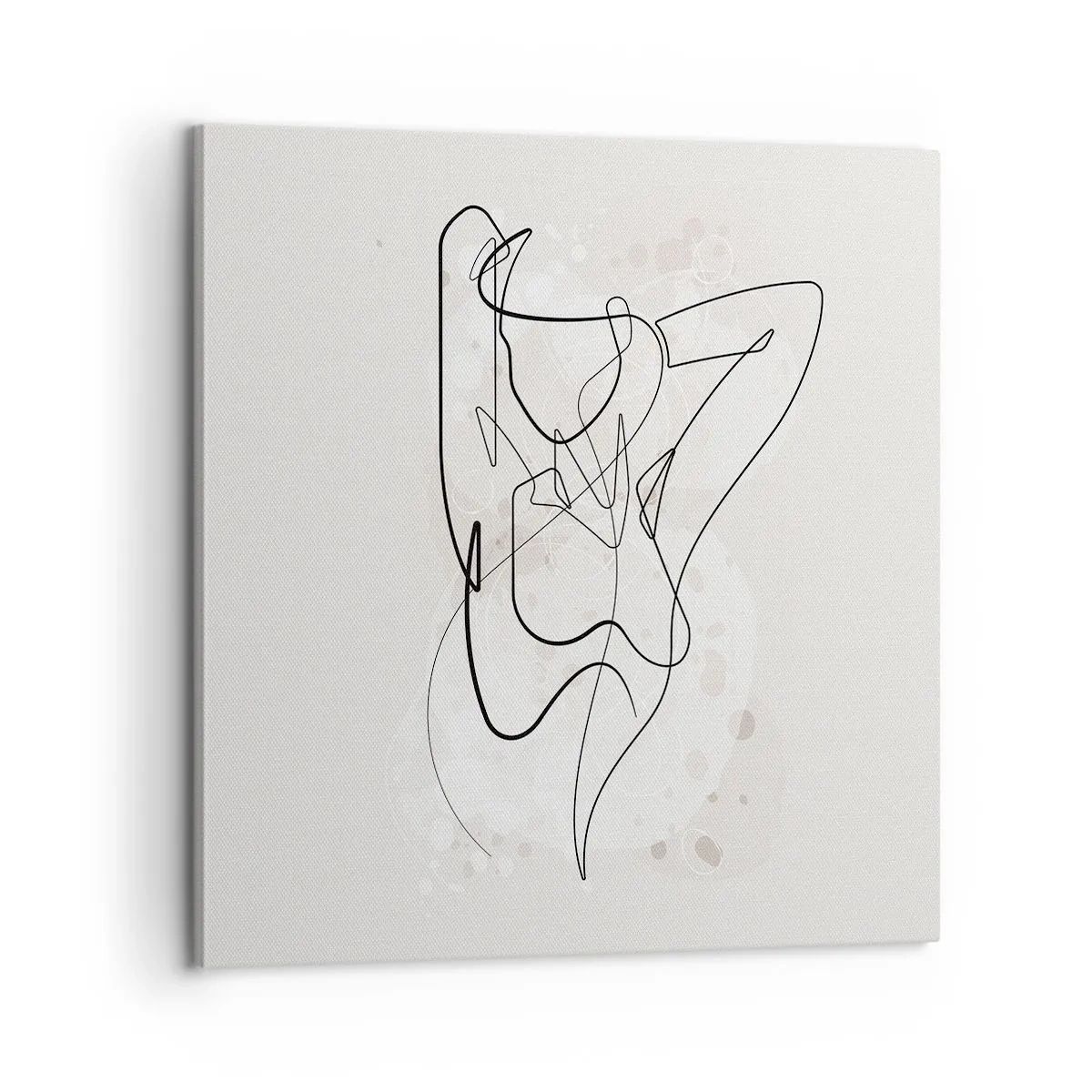Canvastavla - Bild på duk - Konsten att förföra - 60x60 cm