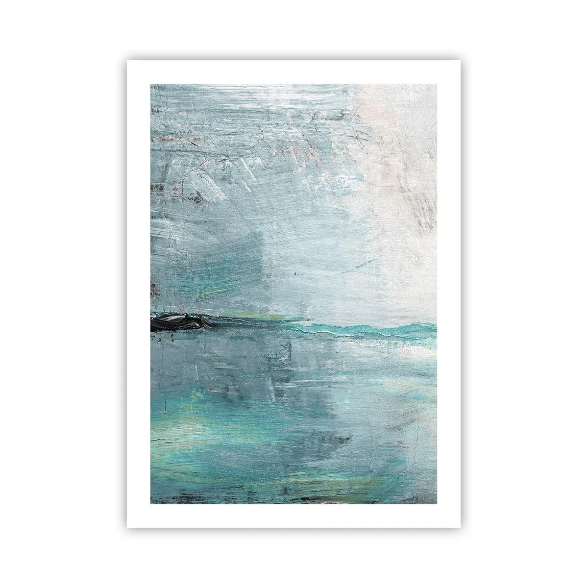 Affisch - Horisontellt i blått - 50x70 cm