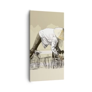 Canvastavla - Bild på duk - Lyckad skörd - 65x120 cm