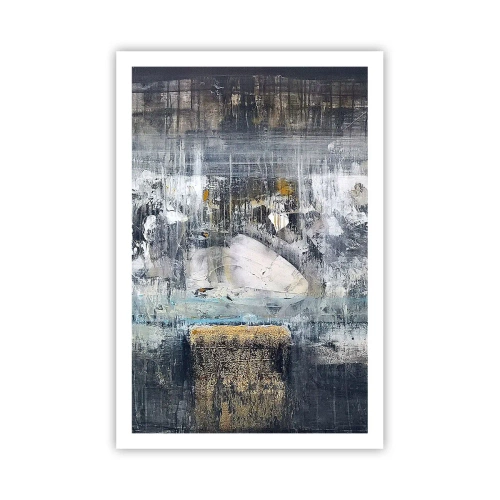 Affisch - På is och klumpar - 61x91 cm