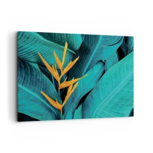 Canvastavla - Bild på duk - Edens blomma - 120x80 cm