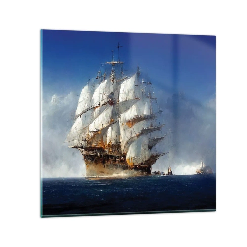 Glastavla - Bild på glas - The great glory! - 70x70 cm