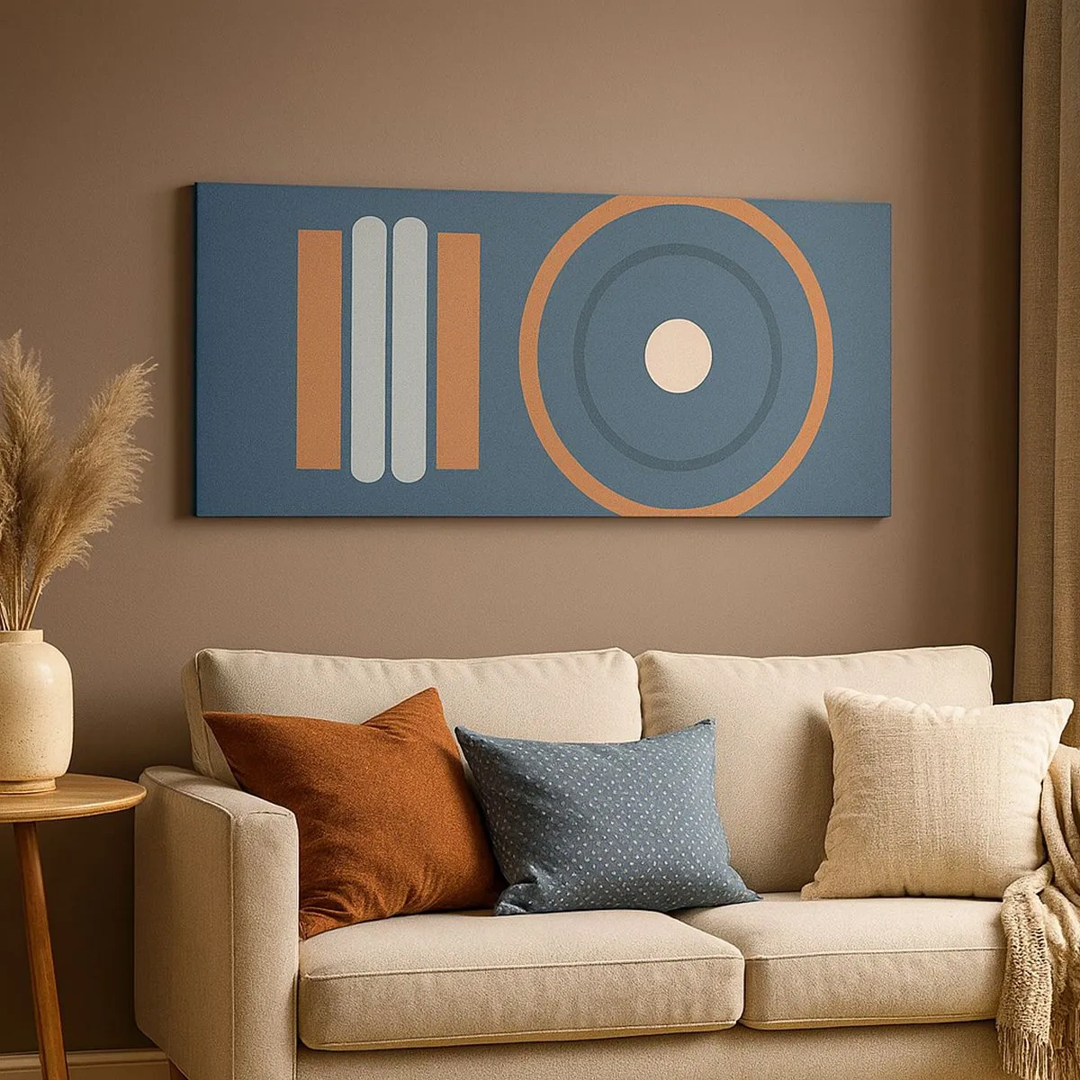 Canvastavla - Bild på duk - Sakens kärna - 100x40 cm