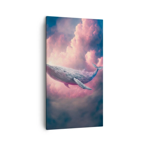 Canvastavla - Bild på duk - Torka dina ögon - 45x80 cm