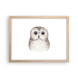 Affisch i ram av ljusek - Titta i mina ögon - 40x30 cm