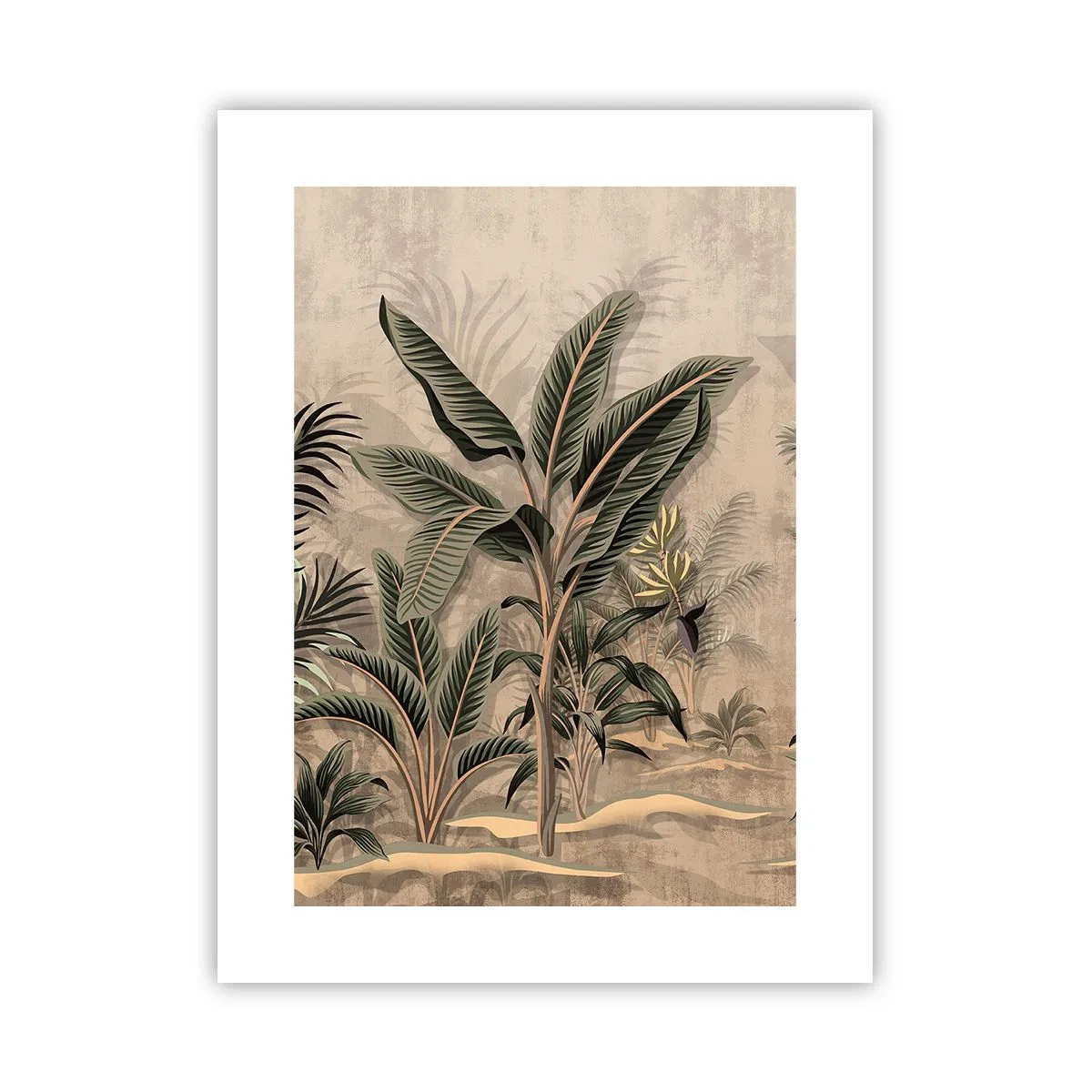 Affisch - Bild i kolonial stil - 30x40 cm