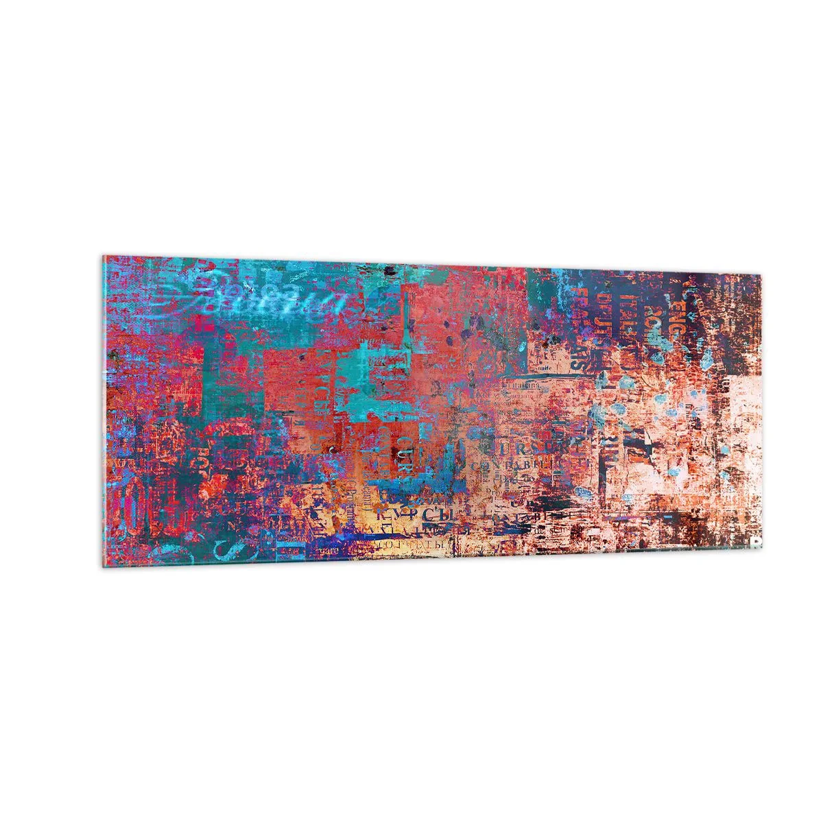 Glastavla - Bild på glas - Minne och icke-minne - 100x40 cm