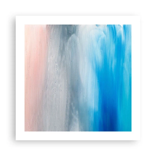 Affisch - Element: luft - 50x50 cm