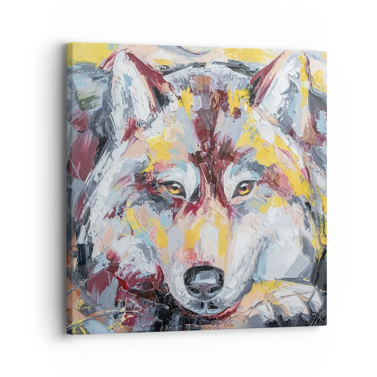 Canvastavla - Bild på duk - Lugnt bland de närmsta - 30x30 cm