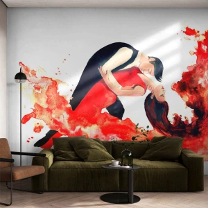 Fototapet på mått Premium Canvas - Tango - den sensuella vågen - Dansa, musik, Dansare