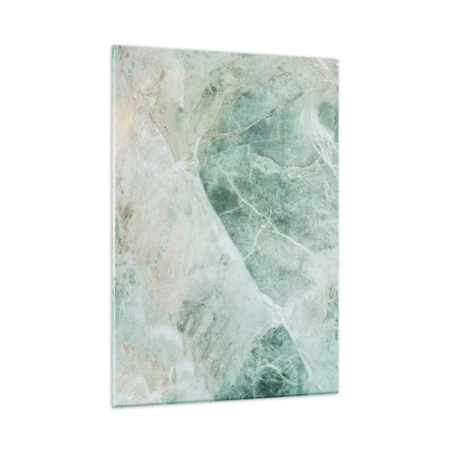 Glastavla - Bild på glas - Stenens ädla svalka - 50x70 cm
