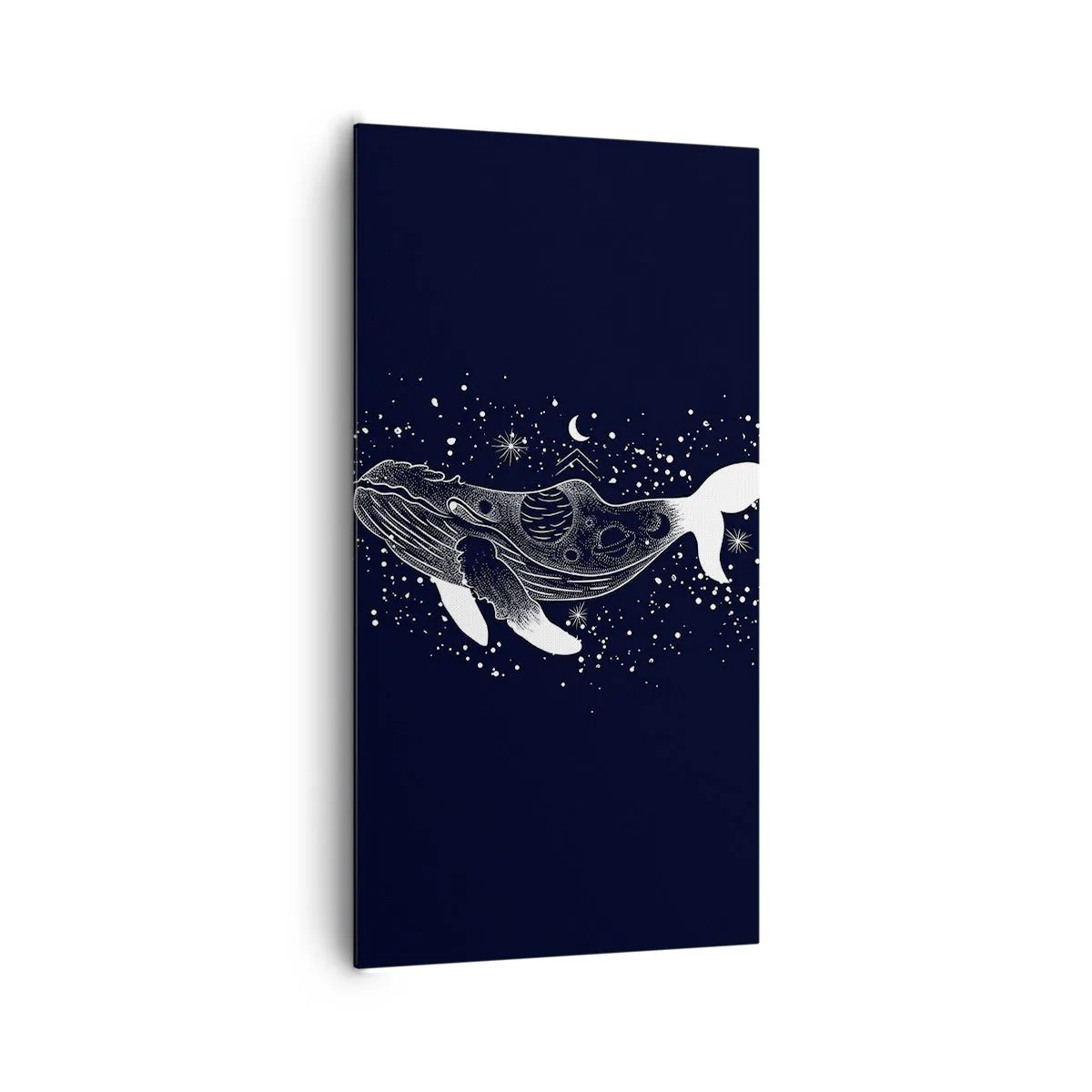Canvastavla - Bild på duk - I universumets hav - 65x120 cm