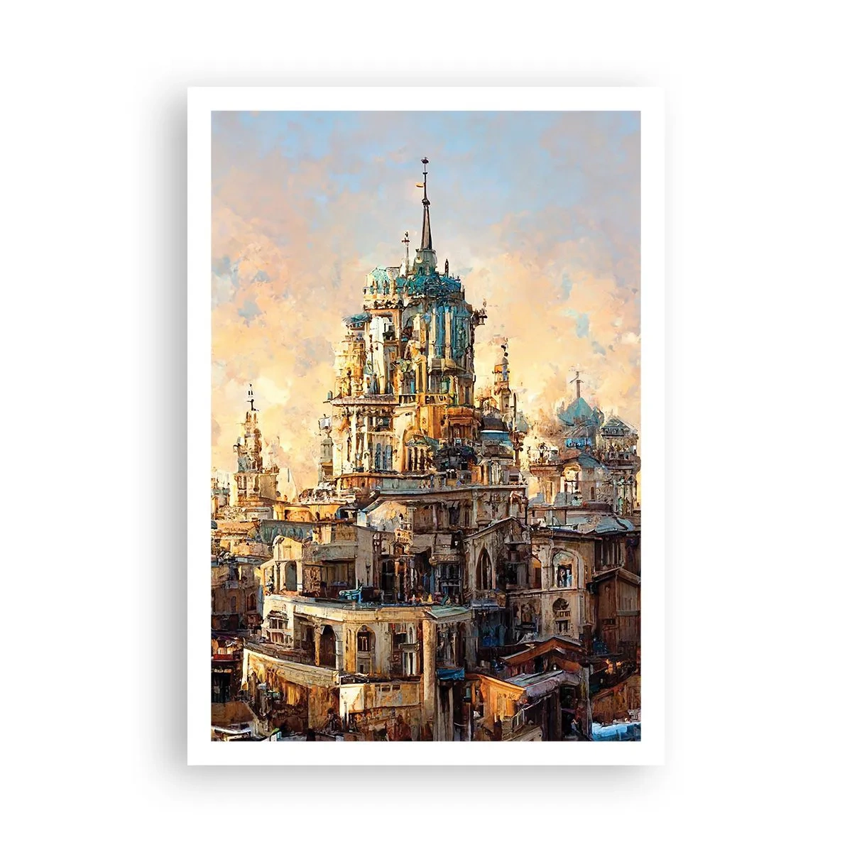 Affisch - Städernas stad - 70x100 cm