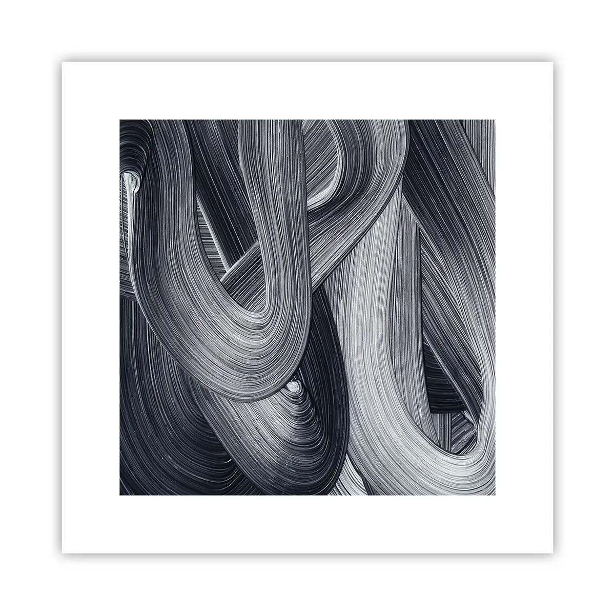 Affisch - Verklighetens flythet - 30x30 cm