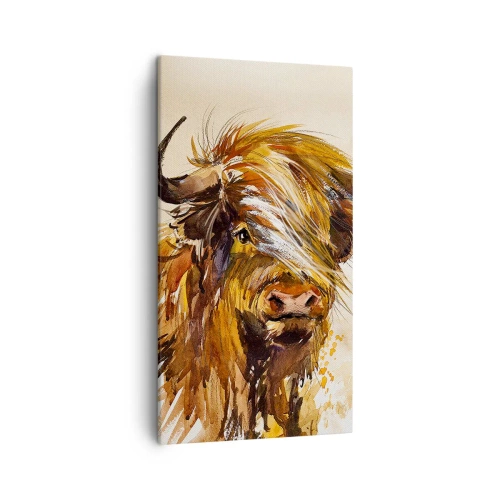 Canvastavla - Bild på duk - Jägarens dröm - 45x80 cm