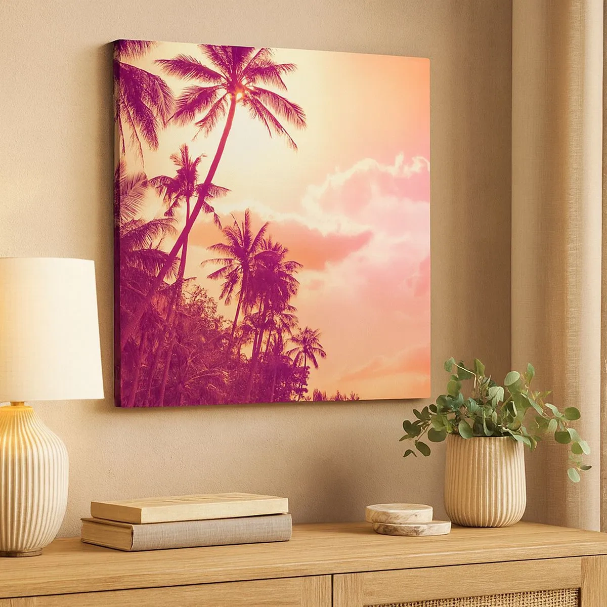 Canvastavla - Bild på duk - Du måste välja - 30x30 cm