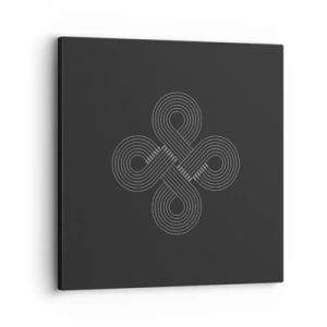 Canvastavla - Bild på duk - I keltisk anda - 30x30 cm