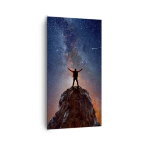 Canvastavla - Bild på duk - Kraften är med mig! - 65x120 cm