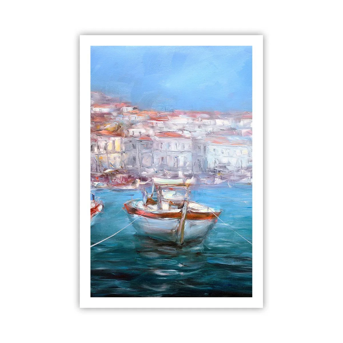 Affisch - Italiensk vik - 61x91 cm