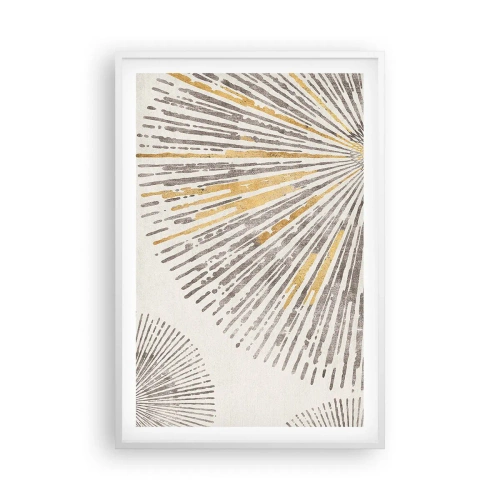 Affisch i vit ram - Radiens skönhet - 61x91 cm