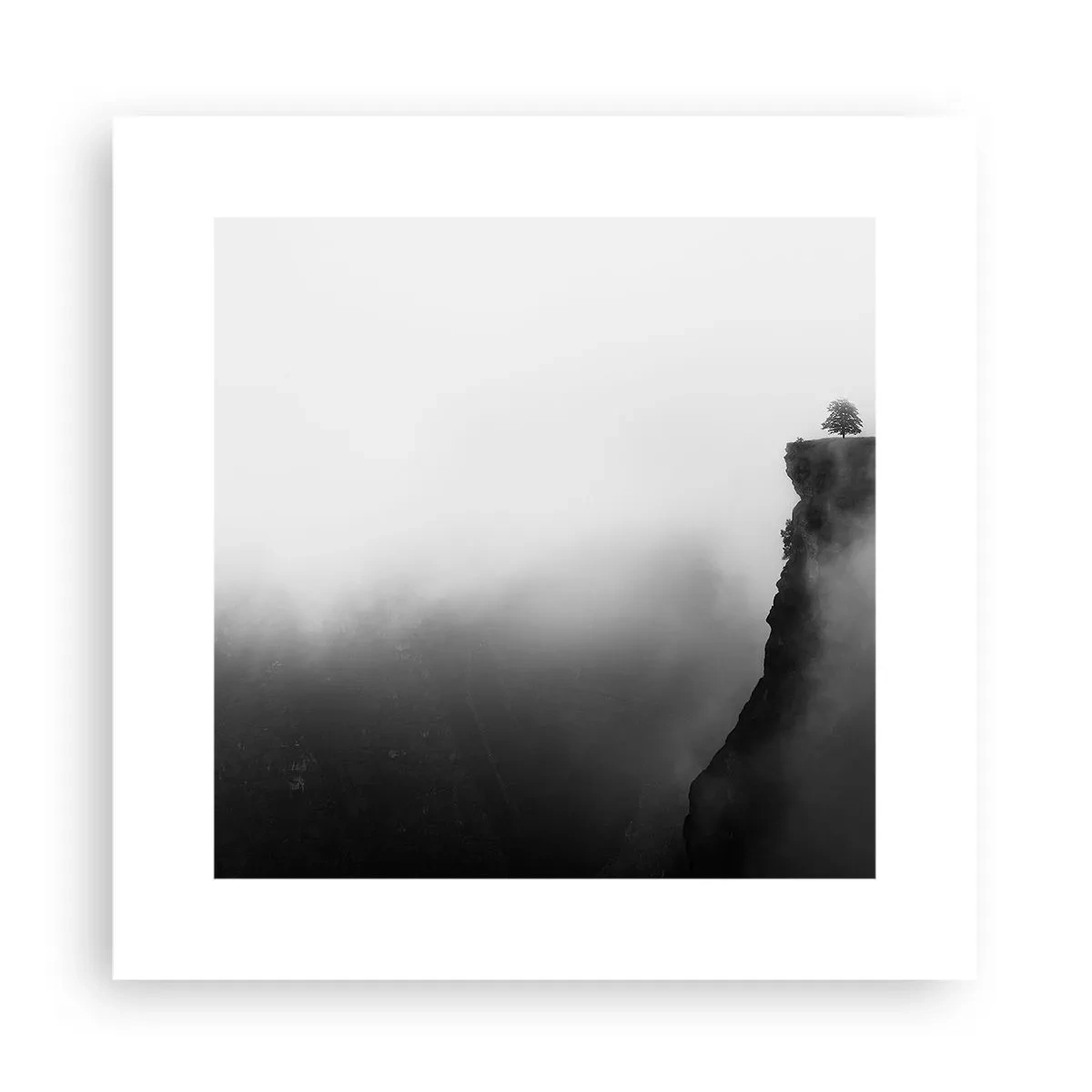 Affisch - På världens gräns - 30x30 cm