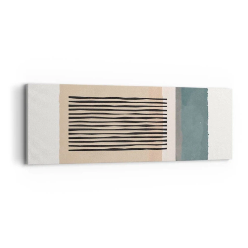 Canvastavla - Bild på duk - Allt väl - 90x30 cm