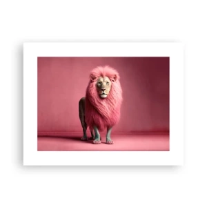 Affisch - Och du är inte längre rädd - 40x30 cm