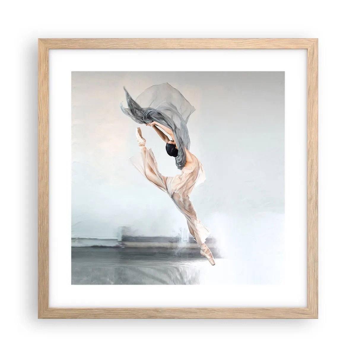 Affisch i ram av ljusek - Dansextas - 40x40 cm
