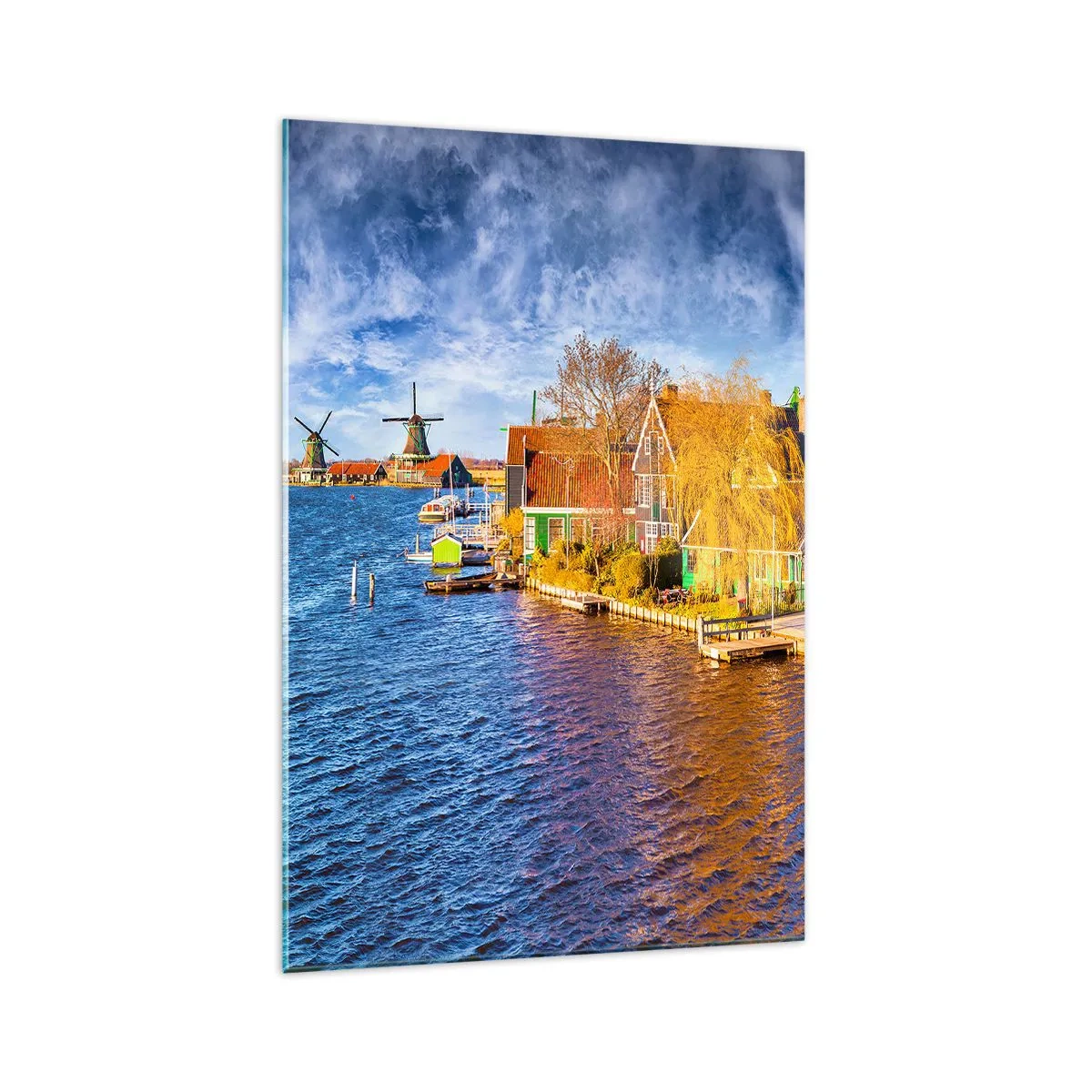 Glastavla - Bild på glas - Ingen ändring sedan århundraden - 70x100 cm