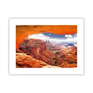 Affisch - Skapat av naturen - 40x30 cm