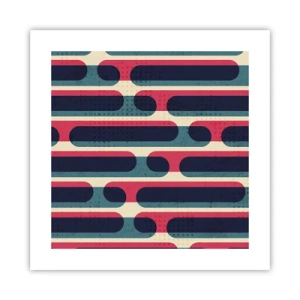 Affisch - In och framåt - 40x40 cm