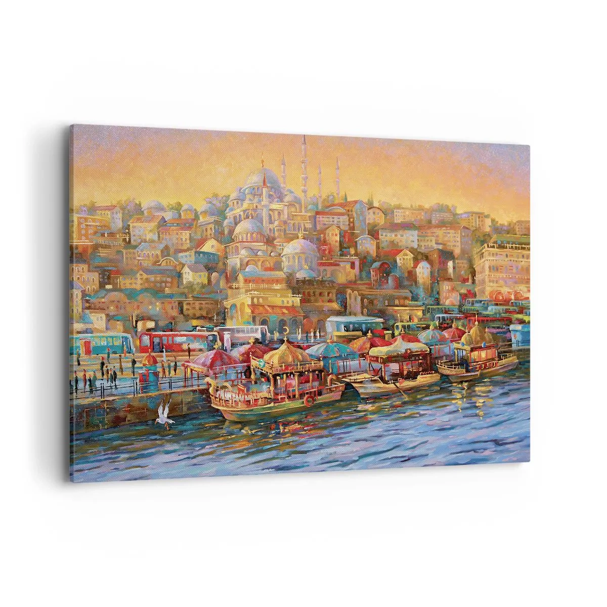 Canvastavla - Bild på duk - Istanbul-berättelse - 120x80 cm