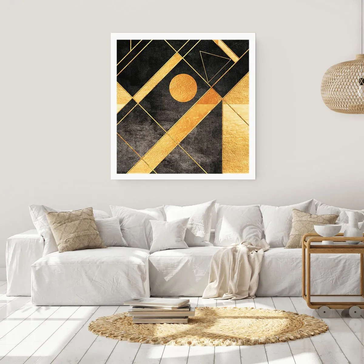 Affisch - Öknens sol - 60x60 cm