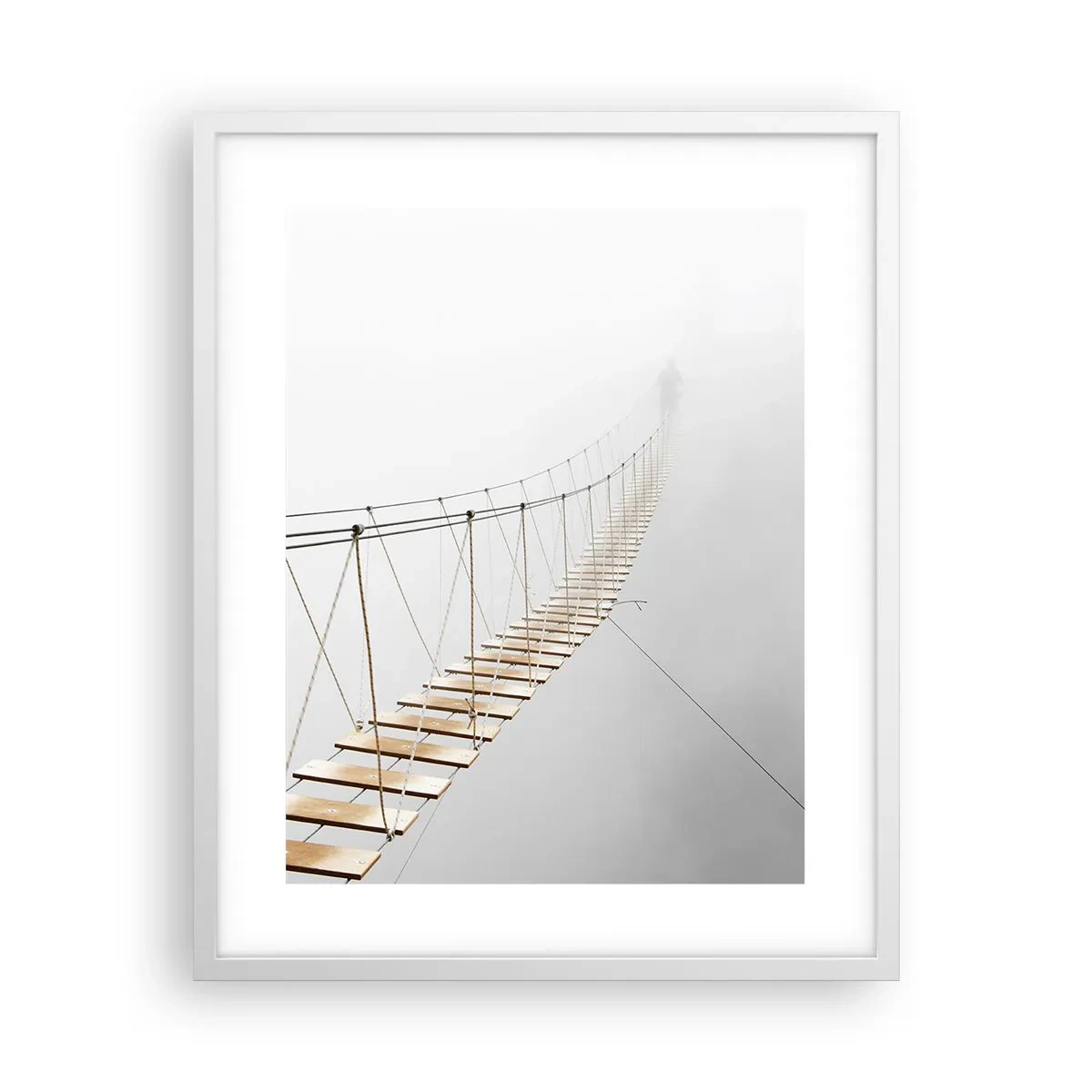 Affisch i vit ram - Vart leder den dig? - 40x50 cm